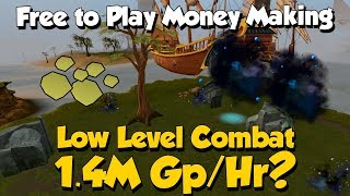 F2p  Low Level Combat Money Making  Spell Wisps Runescape 14M GpHr [upl. by Ardnekan]