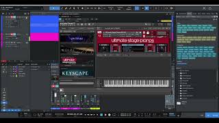 Pads amp Strings KONTAKT VST for worship  Aperture  Spitfire  Ultimate Stage pianos [upl. by Nosittam126]