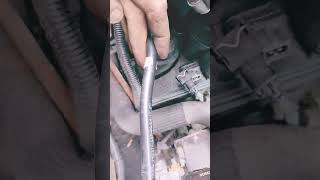 2012 Volvo S60 EVAP purge code has leak through sensor at the PCV breather oil separator [upl. by Nolaf]