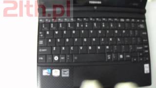 How to replace keyboard in laptop Toshiba NB500 remove or replacement keyboard [upl. by Wittie873]