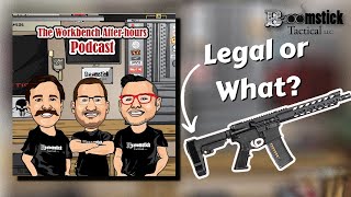 The Confusing Legality of Pistol Braces  Legal or Illegal  WAP 95 [upl. by Ymmac379]