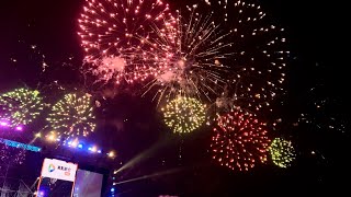 2024 臺中水湳中央公園跨年煙火秀 2024 Taichung Central Park Fireworks 4K60fps 🎇🎉 2024！Happy New Year！🎊🎆 [upl. by Eugenio]