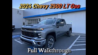 2024 Chevy 2500 LT 66L Gas Full Walkaround [upl. by Mandi479]