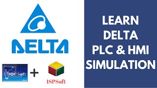 How to integrate Delta PLC and HMI  Simulation of Delta PLC and HMI [upl. by Ahseyt]