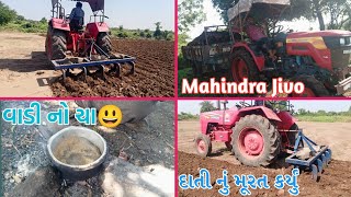 નવી દાતી નું મૂરત કર્યું😃  new cultivator use  Gujarati Vlog  Village life [upl. by Page]