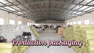 Production packaging workshop displayQingdao major tools factory Pneumatic wheelpu foam wheel [upl. by Atyekram196]