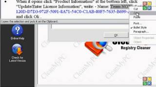 Clean My Pc Registry Cleaner 42x SERIAL KEY [upl. by Reitrac339]