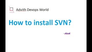 How to install SVN in Windows [upl. by Sarad141]