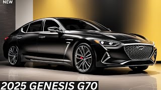 Driving the 2025 Genesis G70 – Performance and Luxury Combined [upl. by Jochbed]