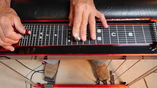 Pedal Steel Intro to Beaches of Cheyenne [upl. by Adidnac783]