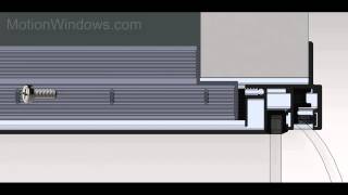 How to Install a Motion Window Brand Aluminum Window [upl. by Ardeid]