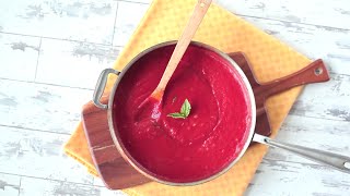 Sugo di pomodoro  Italian tomato sauce  Video recipe [upl. by Gristede]