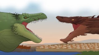 Vhagar vs Smaug  BATTLE OF THE DRAGONS [upl. by Loss]