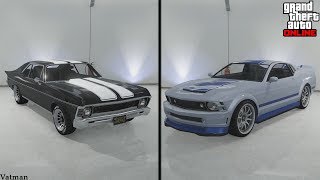 Declasse Vamos Vapid Dominator или Vapid Pisswasser Какой маслкар лучше [upl. by Erelia]