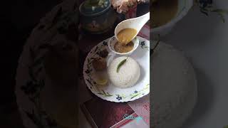 Traditional Bengali lunch thalibengalirecipe recipe youtubeshorts [upl. by Elsi]