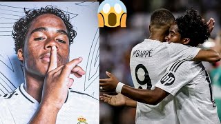 VOICI POURQUOI KILLIAN MBAPPÉ DOIT FAIRE ATTENTION À CE PETIT AU REAL MADRID 🥶😰 [upl. by Arraeis]