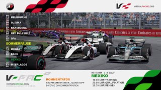 Assetto Corsa  FAC XI 2024  Lauf 8  Mexiko  virtualracingorg [upl. by Nielson]