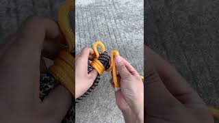 Uncle Wei teaches practical knots for tent cloth corner knots knots knotting skills [upl. by Wane]