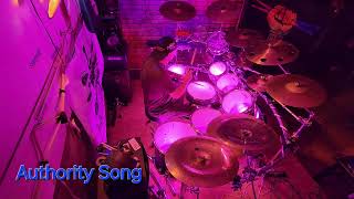 Authority SongJohn Cougar Mellencamp drum coverVal Smith [upl. by Leonardi586]