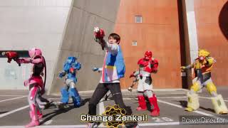 Dark change and Change Zenkai  Zenkaiger vs Kiramager  Super Sentai Content [upl. by Zwart]