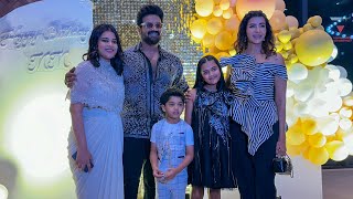 Actor Manchu Manoj Birthday Celebrations  Manchu Mounika With Manchu Manoj  Manchu Family Video [upl. by Uttasta]