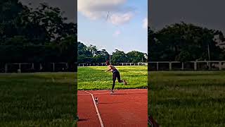 Slow motion javelin session 🚀sports [upl. by Aenel]