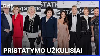 Juozo Statkevičiaus kolekcijos pristatymo VIP užkulisiai [upl. by Rolanda]