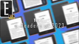 Top 5 eReaders of 2023 [upl. by Sill]