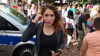 Demo gegen Merkel in Gelnhausen [upl. by Avehsile337]