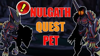 AQW New Nulgath Quest Pet Serpentine Larvae  Quest Guide  Serpentine Void Set [upl. by Clayton]