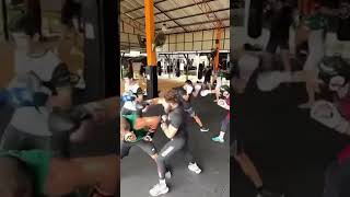 UFC Lightweight Rafael Fiziev Shows Off SLICK Head Movement During Sparring [upl. by Caritta862]