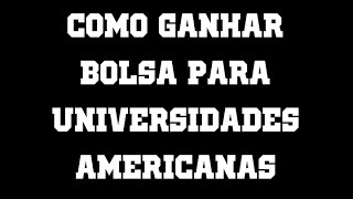 Como ganhar bolsa para universidades americanas  Curso Udemy [upl. by Perlman]