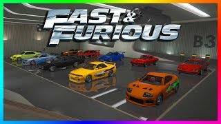 TOP 30 FAST amp FURIOUS CARS TO OWN IN GTA ONLINE  BEST GTA 5 FAST AND FURIOUS VEHICLES FampF CARS [upl. by Barnett]