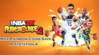 PS4 NBA 2K Playgrounds 2  Max Rainbow Coins Save  PS4 Save Wizard [upl. by Aleacim]