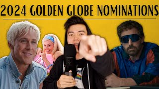 2024 GOLDEN GLOBE NOMINATIONS REACTION [upl. by Miahc]