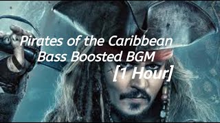 Pirates of the Caribbean Bass Boosted BGM  Captain Jack Sparrow 1 Hour [upl. by Augy]