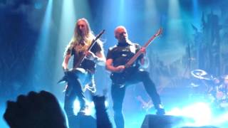 Hammerfall  Stefan Elmgren Guitar solo Live Scandinavium Gothenburg 281115 [upl. by Haland714]