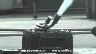 UnifireSegway Robotic Fire Fighting Platform [upl. by Ymor]