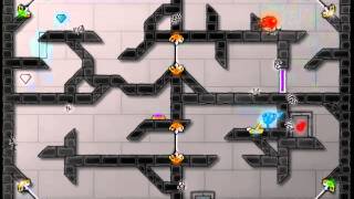 FireBoy and WaterGirl 4 Level 13  Walkthrough [upl. by Mazel]