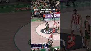 You have 13 seconds to become a HERO  Dunston delivers  Zalgiris vs Crvena zvezda [upl. by Nelg]