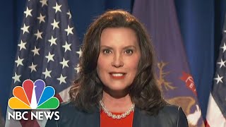 Watch Mich Gov Gretchen Whitmers Full Speech At The 2020 DNC  NBC News [upl. by Elinnet]