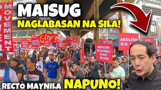 Morayta Maynila Napuno ng Maisug Grabe DDS Supporters Naglabasan na talaga [upl. by Philis]