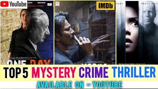 Top 5 Mystery movies free on YouTube [upl. by Gati]