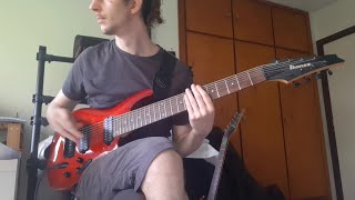 Bleed The Future  Archspire Guitar cover [upl. by Kinghorn]