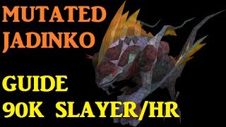 Mutated Jadinko Slayer Guide  90K Slay XP per hour Runescape 2014 [upl. by Dorthea599]