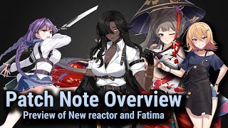 CounterSide New Character amp Reactors overview  Nov 6th Patch Note Overview [upl. by Auroora208]