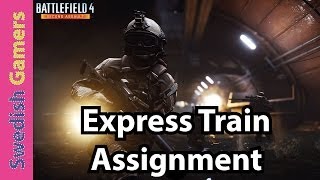 BF4 Express Train Assignment how to get the F2000 Assault Rifle [upl. by Little]