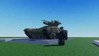 Roblox BMPT72 Terminator 2 Showcase Ferrarico [upl. by Iat30]