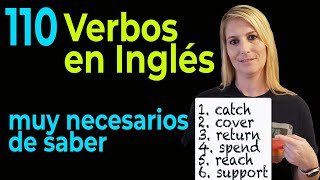 Los 110 Verbos en Inglés OBLIGATORIOS que Tienes que Saber [upl. by Petula547]