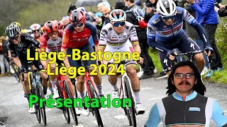 🚴‍♂️LiègeBastogneLiège 2024🇧🇪  Présentation Parcours Pronos Météo [upl. by Brocklin]